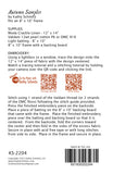 Autumn Sampler PDF download