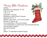 Merry Little Christmas digital pattern