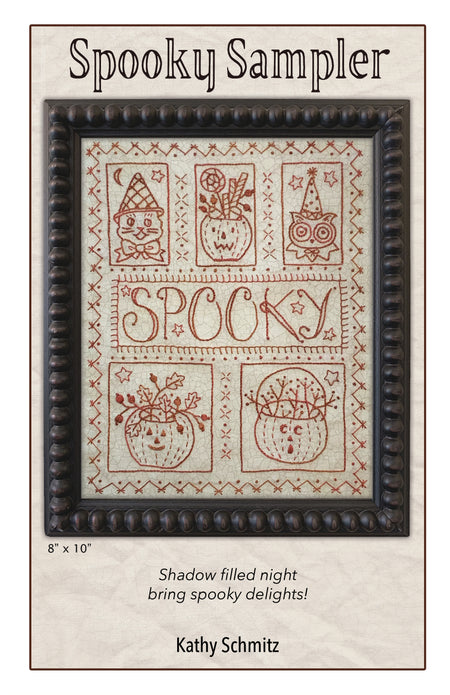 SPOOKY SAMPLER digital pattern